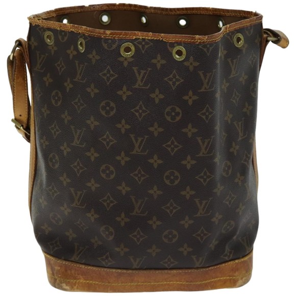 LOUIS VUITTON Monogram Noe Shoulder Bag M42224 LV Auth 73310 - Picture 2 of 16